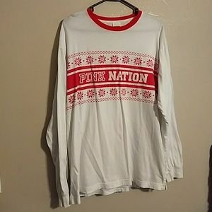 VS Pink Campus Tee (LG)